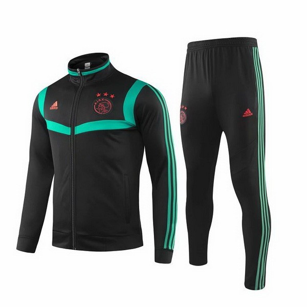 Survetement Football Ajax 2019-20 Noir Vert